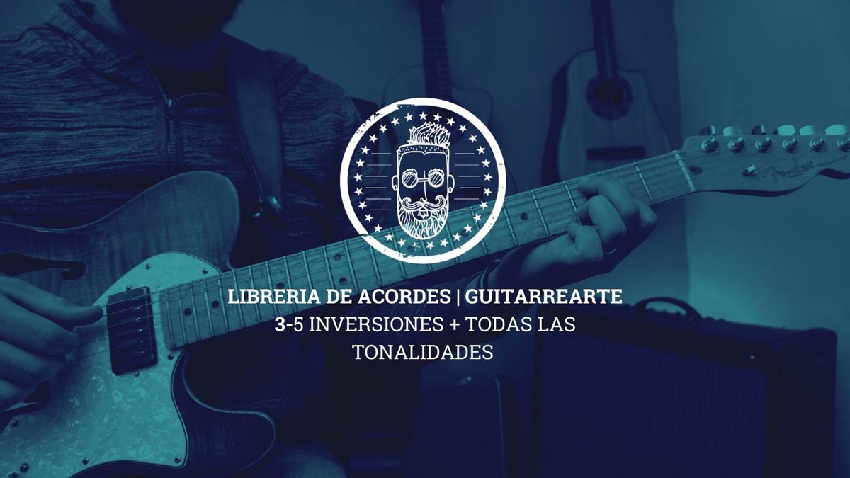 Librería de acordes de GuitarreArte con Ricky Castillo